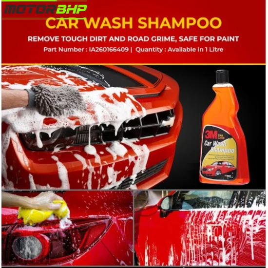 Buy 3M Car Care Car Wash Shampoo (1 Litre) Accessories Online
